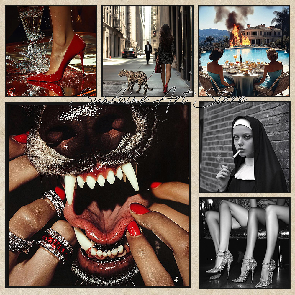 Luxury Lifestyle Pictures - Moda Luksus Styl Życia Szpilki Kobiety
