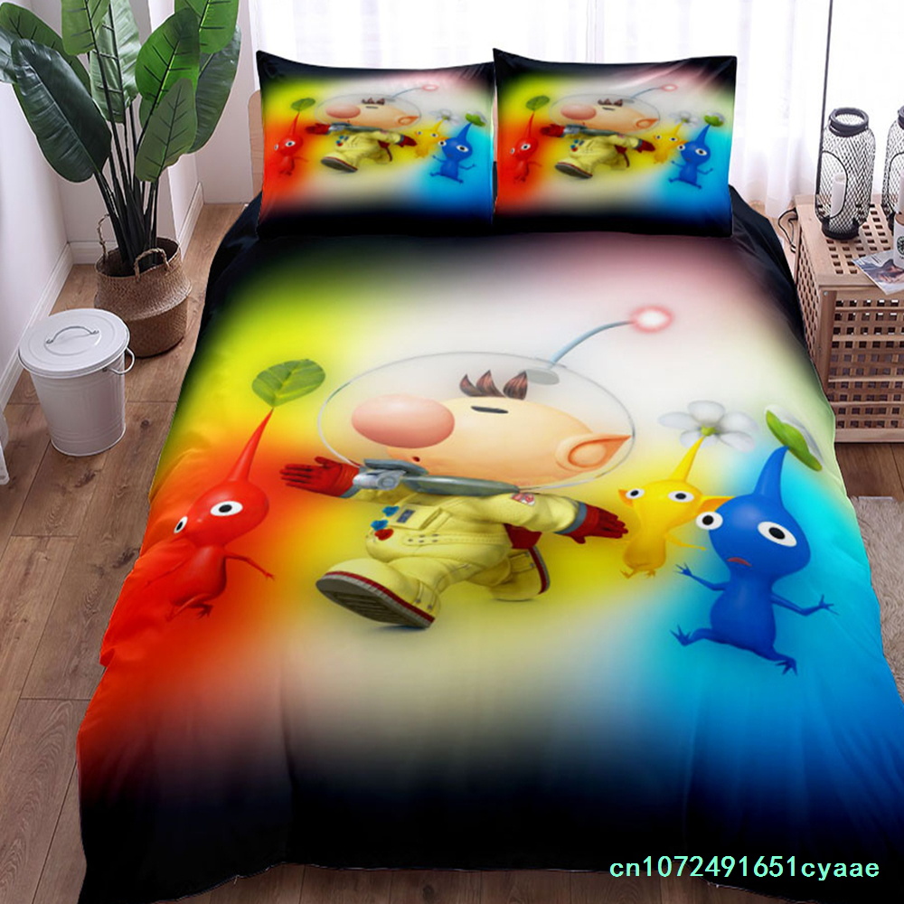 Zestaw pościeli Pikmin Bugs, r – Linen Duvet Cover recenzja i cena