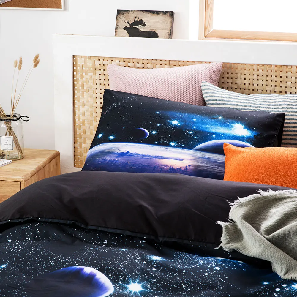 Space star 3d Galaxy kołdra po – Linen Duvet Cover recenzja i cena