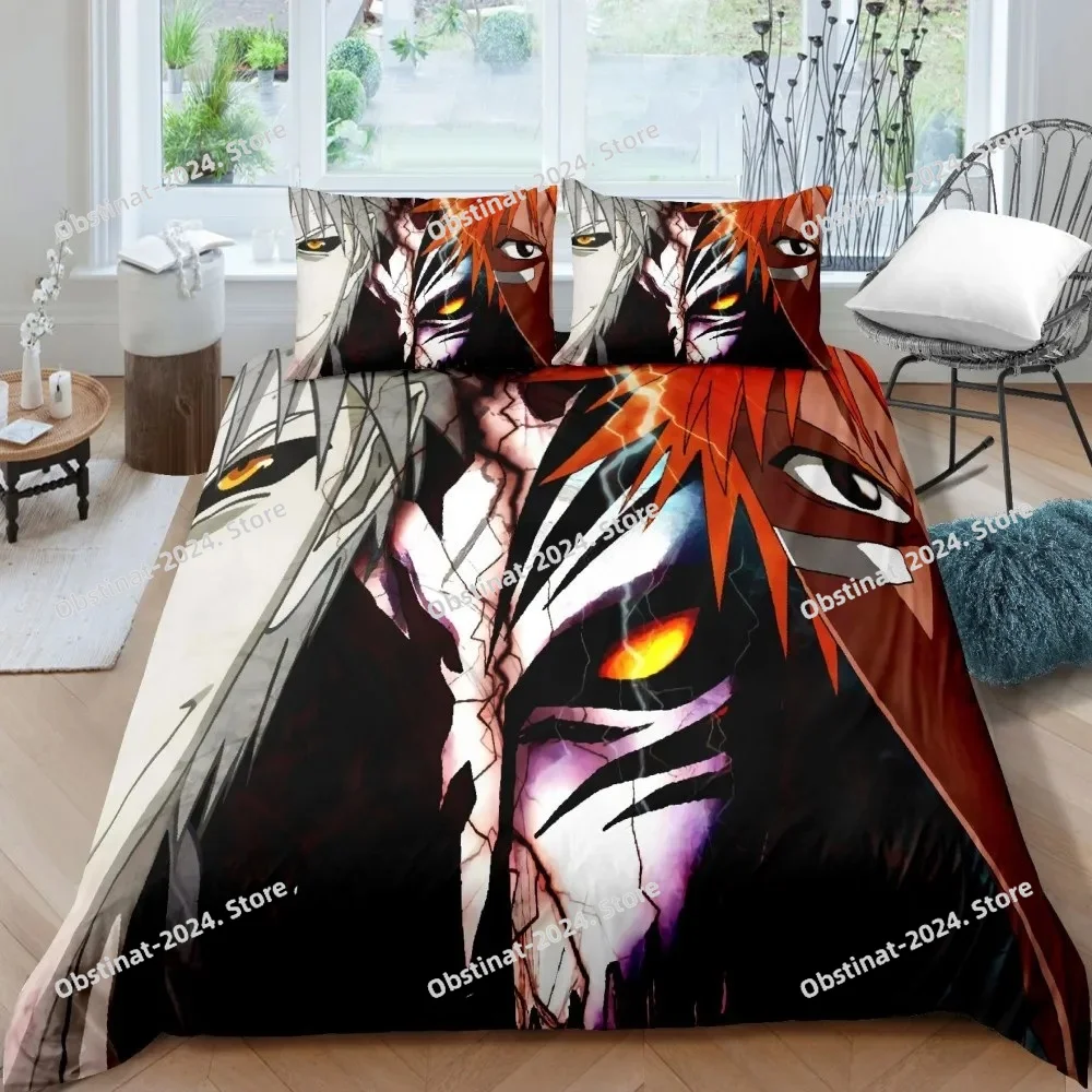 Zestaw pościeli 3D Bleach Kuro – Linen Duvet Cover recenzja i cena