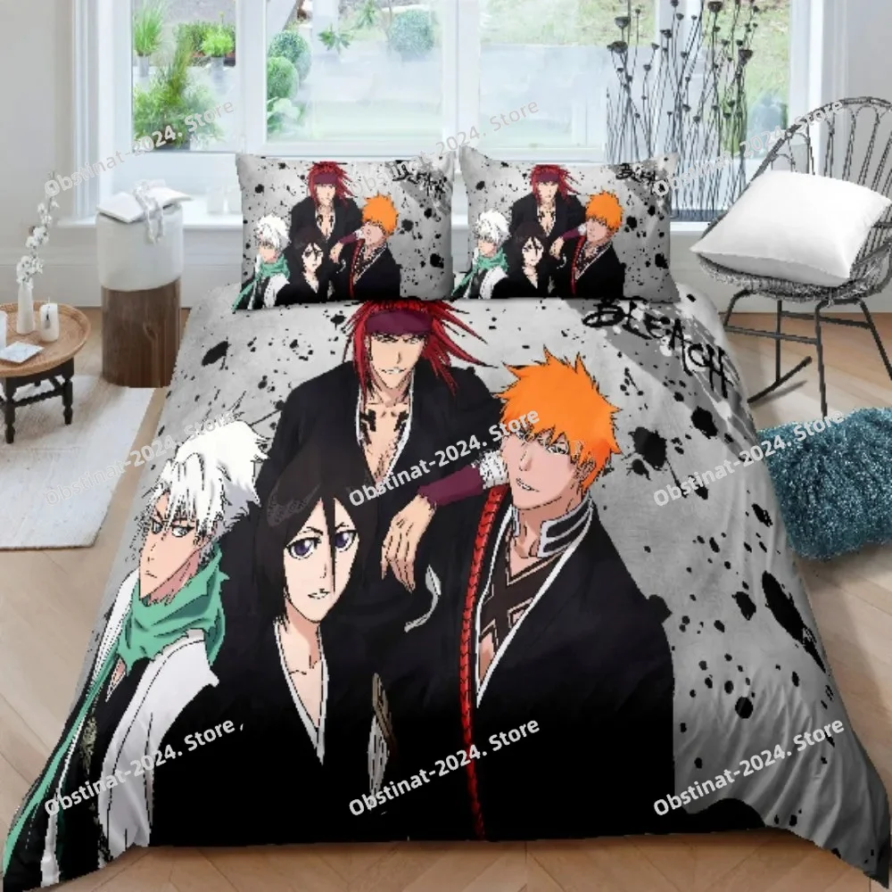 Zestaw pościeli 3D Bleach Kuro – Linen Duvet Cover recenzja i cena