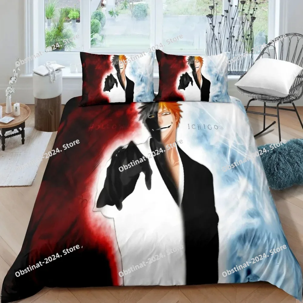 Zestaw pościeli 3D Bleach Kuro – Linen Duvet Cover recenzja i cena