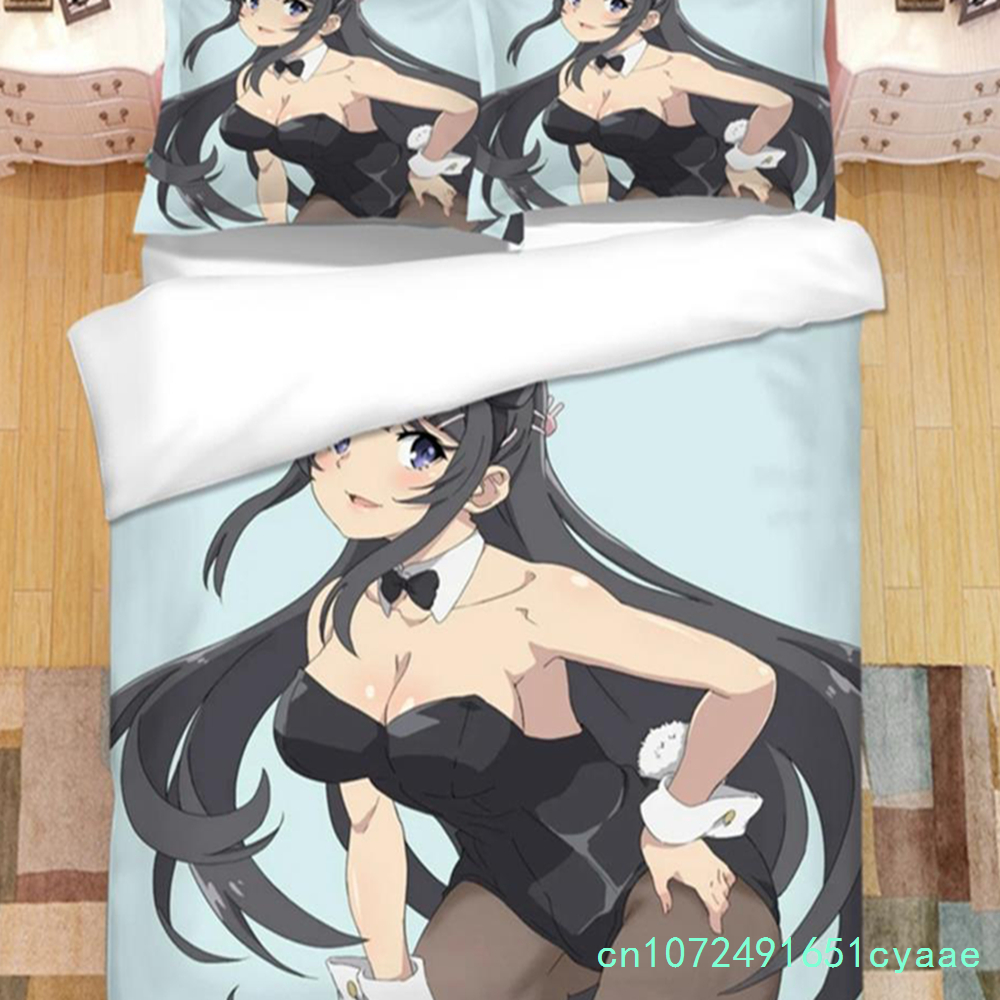 Japońskie Anime Sakurajima Mai – Linen Duvet Cover recenzja i cena