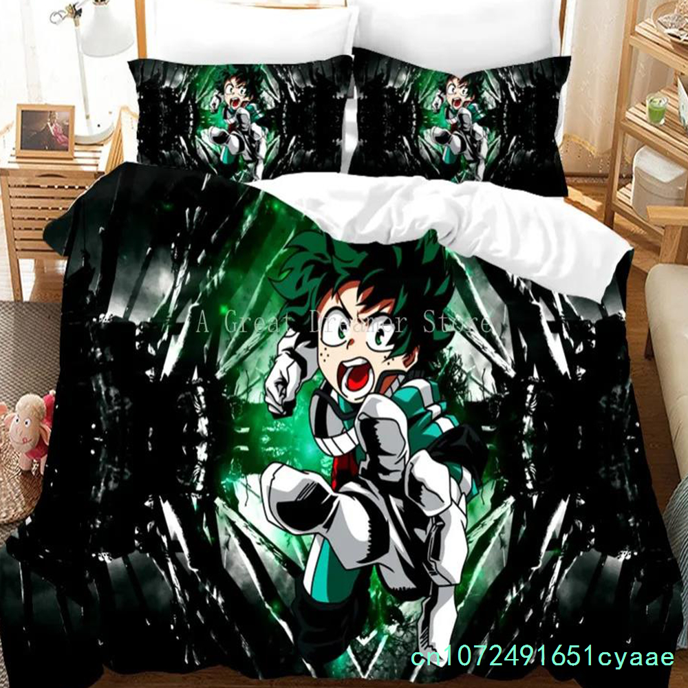 Japońskie Anime My Hero Academ – Linen Duvet Cover recenzja i cena