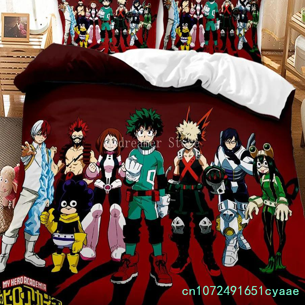 Japońskie Anime My Hero Academ – Linen Duvet Cover recenzja i cena