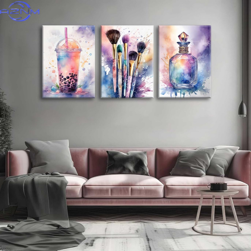 3 szt. Luksusowe plakaty na pł – Luxury Lifestyle Pictures recenzja i cena