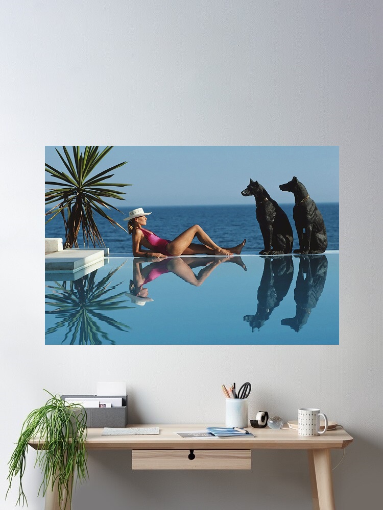 Retro Poolside Host Luxury Lif – Luxury Lifestyle Pictures recenzja i cena