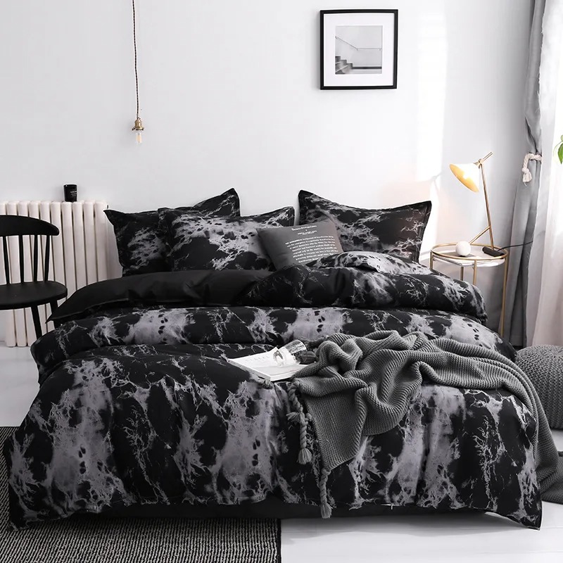 Luksusowy czarny zestaw poście – Linen Duvet Cover recenzja i cena