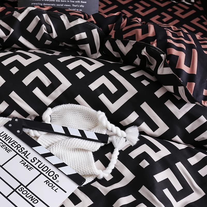 Luksusowy czarny zestaw poście – Linen Duvet Cover recenzja i cena