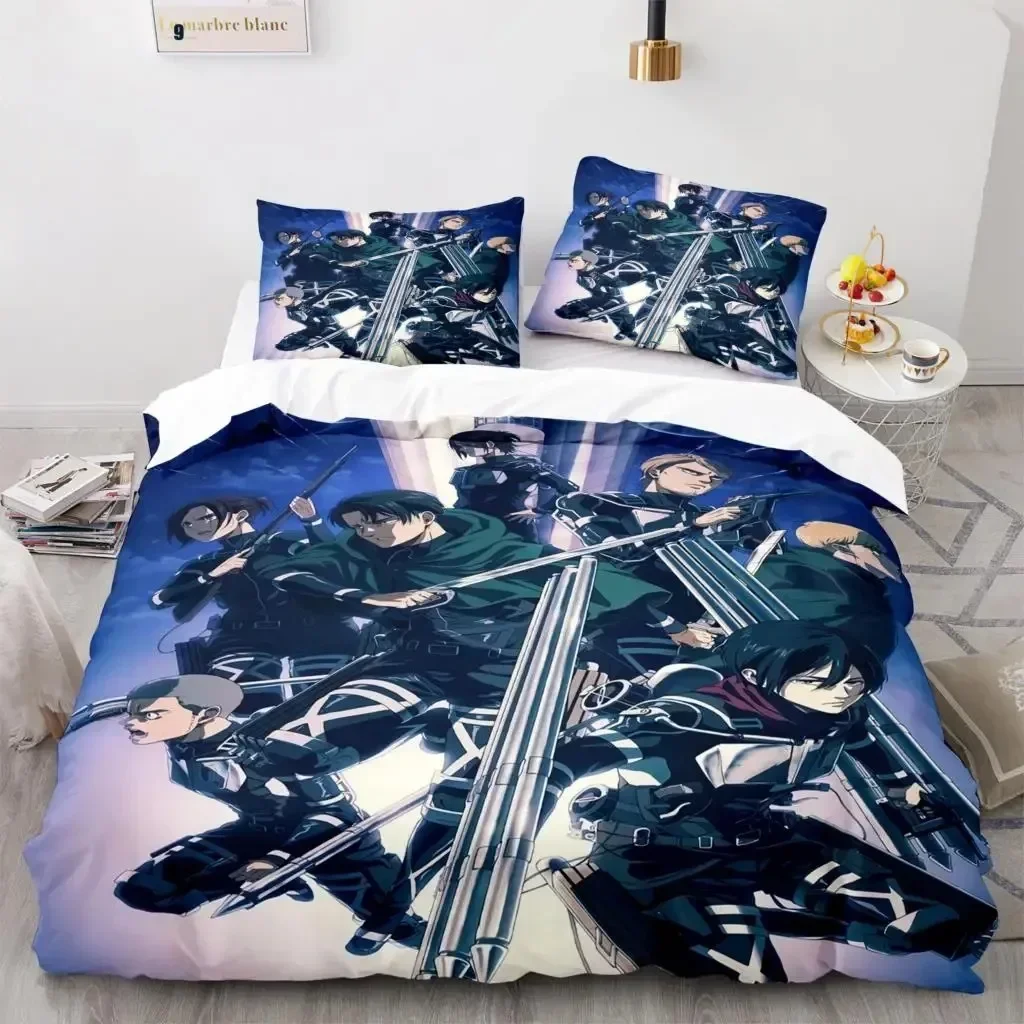 Anime Atak Tytanów Tekstylia D – Linen Duvet Cover recenzja i cena