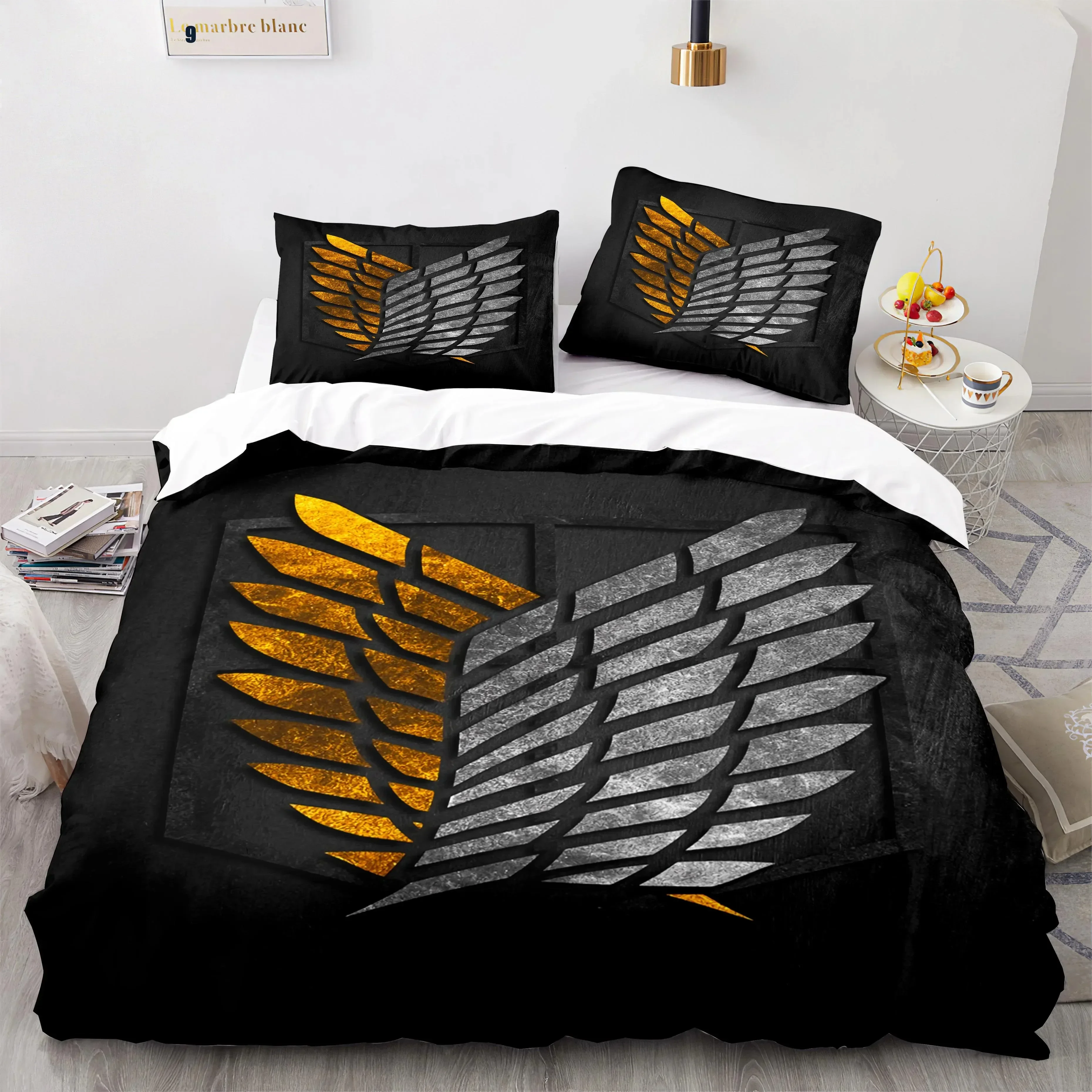 Anime Atak Tytanów Tekstylia D – Linen Duvet Cover recenzja i cena