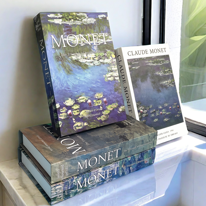 Boho Monet dekoracyjne książki – Quiet Luxury Lifestyle recenzja i cena
